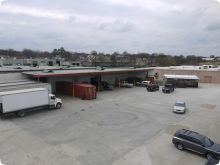 Aerial View of Tire Warehouse